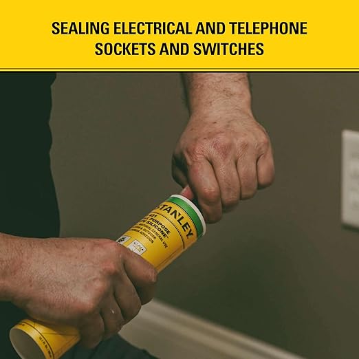 Stanley S421 All-Purpose RTV Silicone Sealant (2 x 10.1 fl.oz.) – 100% Waterproof Clear Caulk | Industrial-Grade Silicone for Kitchen, Bathroom, Shower, Window, Door, Indoor & Outdoor Use | 2 Pack