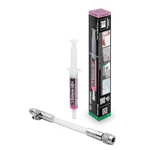 Errecom Extreme Ultra | A/C Leak Stop for HVAC/R and Vehicle A/C Systems | Works with All Refrigerants, Lubricants and Systems Up to 6 Tons (21 kW) | no Adapters Included | 0.2 fl oz (6 mL) Cartridge