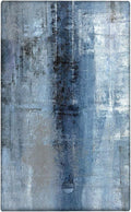 Blue Grey Switch Plate Cover 1Gang Light Switch Cover Modern Abstract Art wall plate Decortive Light Switch Cover WallPlates for Home Kitchen Decor
