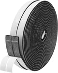 Storystore Foam Insulation Tape Self Adhesive, 1/2In x 1/8In x 33Ft Weather Stripping for Doors and Windows, Sound Proof Soundproofing Door Seal, Weatherstrip, Air Conditioning Seal Strip