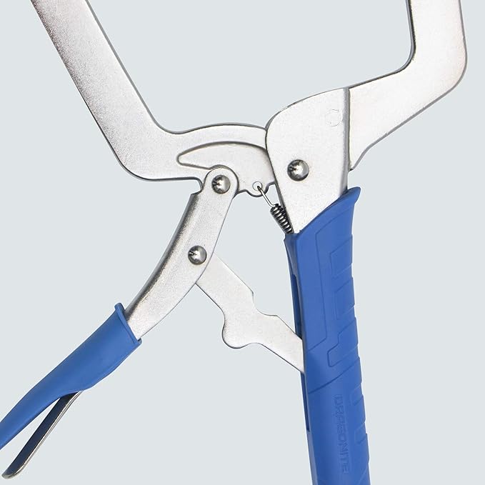Dragonite Right Angle Clamp, Pocket Hole Clamp 2 Way to Use, 11 Inch C Clamp Corner Clamp for Woodworking and Pocket Hole Joinery, 2 Piece