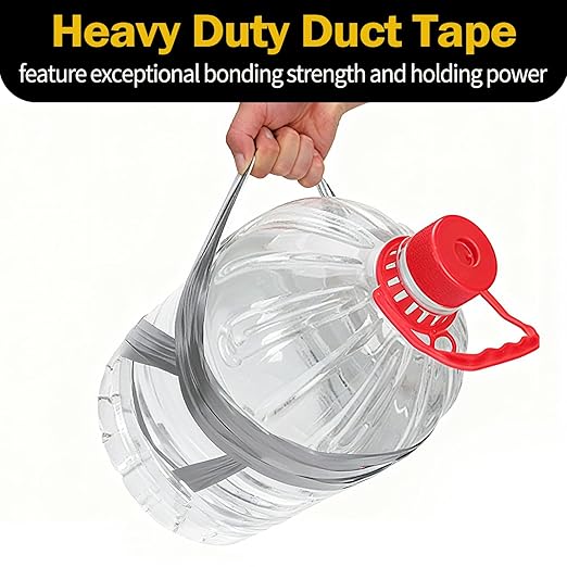 Eliamo 24 Pack Duct Tape, 2 Inch X 720 Yards Heavy Duty Waterproof Silver Duct Tape Bulk, Strong, Easy Tear, No Residue for Indoor Outdoor Repairs, DIY, Crafts