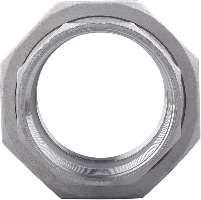 Cast Pipe Fittings Union - 2" NPT Female Fitting Stainless Steel 304, Class 150