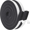 Yotache Foam Weather Stripping 1" x3/4", Insulation Foam Strips with Adhesive for Door,Automotive,Air Conditioner Seal, 2 Rolls x 6.5 Ft Each, Total 13 Feet Long