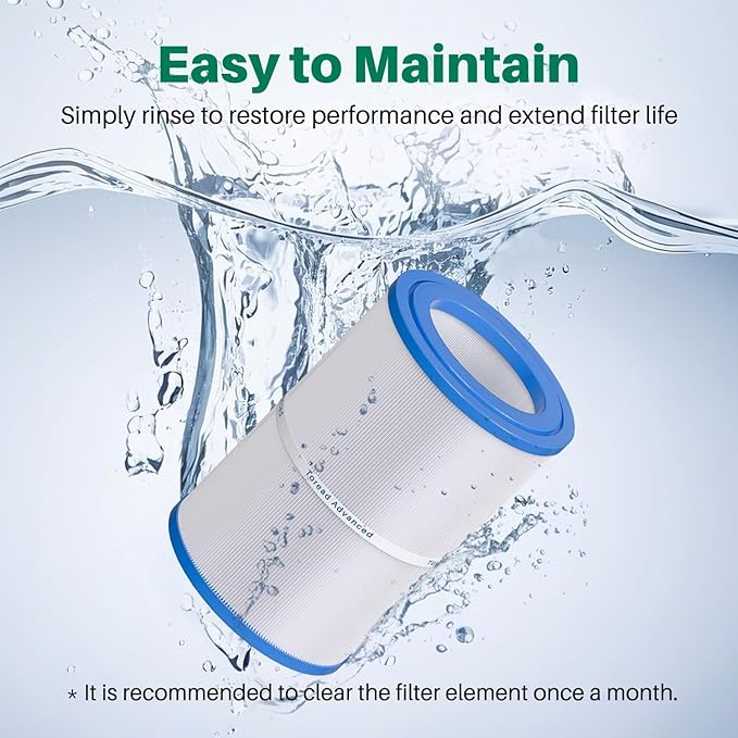TOREAD Oval Filter Spa Filter PDM30 for Dream Maker Hot Tubs 461269, 30 sq.ft Hot Tub Filter Cartridge 2PACK
