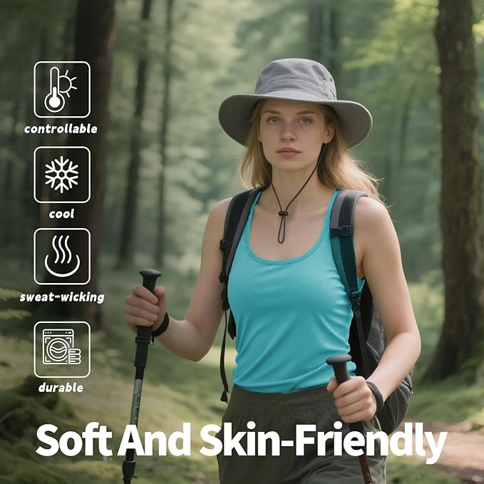 Women's 100% Merino Wool Tank Top – Ultra-Fine 15.5 Micron Base Layer, Breathable, Lightweight Undershirt Outdoor