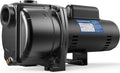 AQUASTRONG 2 HP Shallow Well Jet/Centrifugal Pump, 5200 GPH, 230V, Durable Cast Iron Booster Pump for Lawn Sprinkler, Garden Irrigation