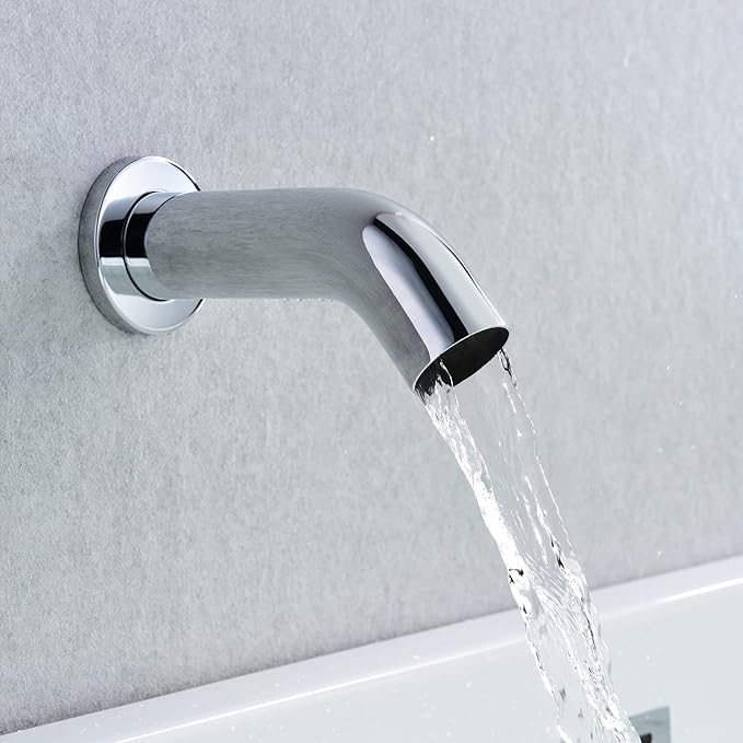 sumerain Tub and Shower Faucet Set with Valve Included, Shower System with Tub Spout Chrome