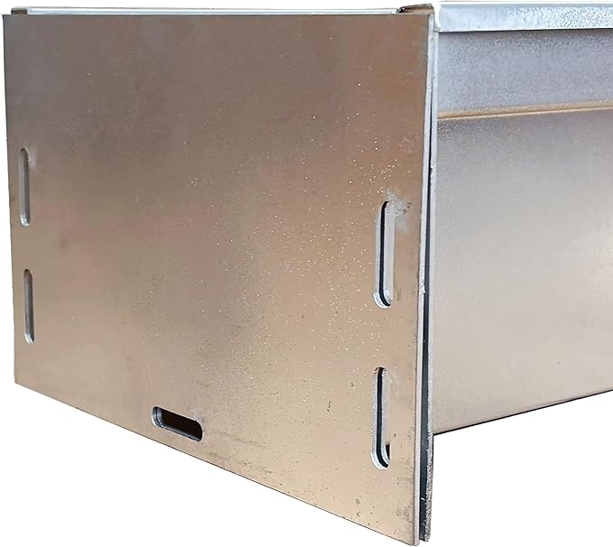 304 Stainless Steel Channel Drain End Cap 9” Height
