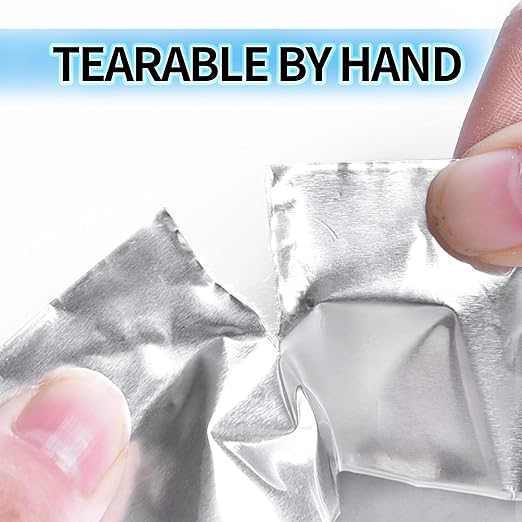 TAPEBEAR Aluminum Foil Tape, Aluminum Air Duct Tape, Withstand 80°C to 100°C, Heat Resistant Tape Insulation Tape for HVAC, Sealing & Patching, Metal Repair, 3inch x 50yard