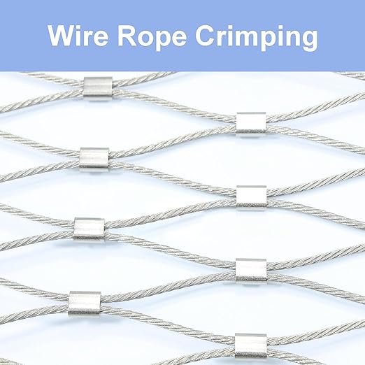 250Pcs 1/16"Cable Crimp Sleeves, Aluminum Wire Rope Crimping Loop Sleeve. Cable Ferrules for Cable and Wire Rope Crimp Double Barrel Crimp Sleeves (M1.5-1/16")