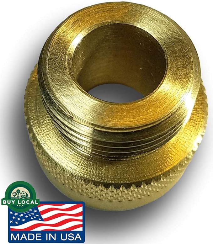 ~ 4-Pack: SM01.125 Vacuum Breaker Adapter~ Turns an Arrowhead Anti-Siphon Hose Bib Into a Straight Through Connection. Fits Bottom of PK1390 Stamped 1019-A-BFP Valve(1, SM01.125)