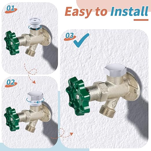 2 Pack Vacuum Breaker Repair Kit Replacement for VACVBKX1B Heavy Duty Metal Vacuum Breaker Replacement Kit for Traditional Anti Siphon Frost Free Sillcock Valves Anti Siphon Valve Repair Kit