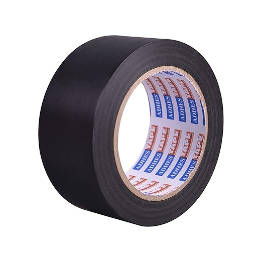 ADHES Corrosion Protection Pipe Tape, 24 Rolls 2 Inch X 36 Yds(108FT), 6.0Mil PVC Pipe Wrap Tape Weatherproof Wrap Duct Tape for Drain Pipe, Metal & Electrical Piping, Outdoor, Underground Pipe, Black
