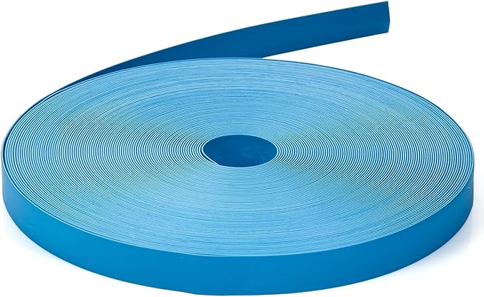 Chanzon 5/16 inch (8mm) Blue Heat Shrink Tubing - 80Ft Roll, 2:1 Ratio Polyolefin Sleeving Wrap 1pcs
