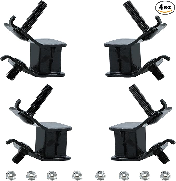 Generator Anti Vibration Rubber Mount for 2500 3000 3500 4000 4750 Watt Compatible with Champion Firman Predator Open-frame Generators Shock Absorbing Feet 4 Pcs (2 left and 2 right)