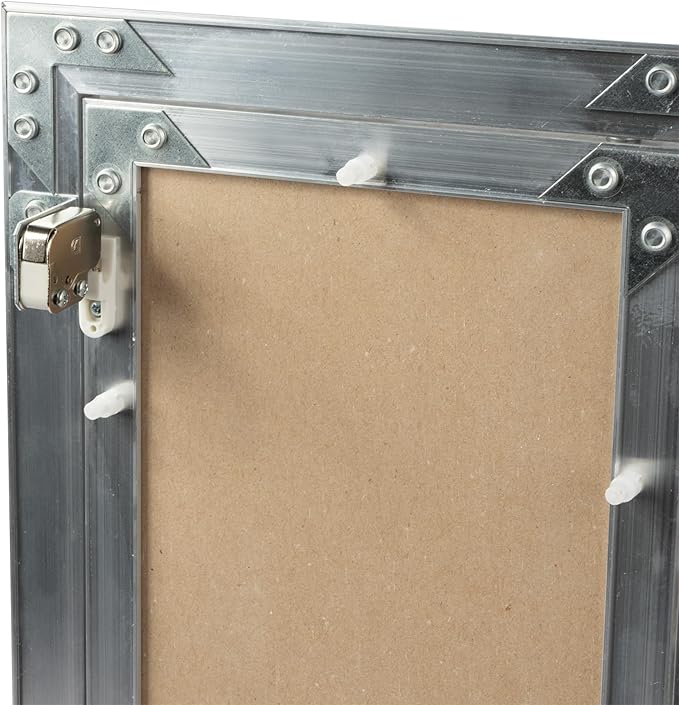 8" x 16" Inch Aluminum Drywall Access Panel - Service Shaft Door - Plumbing, Electricity, Heating, Alarm Wall Inspection hatch for Drywall - Bathroom Service Access Hole Cover