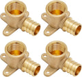 SUNGATOR 4-Pack PEX 3/4" x 1/2" Female NPT Drop Ear Elbow, from PEX to Threaded Pipe