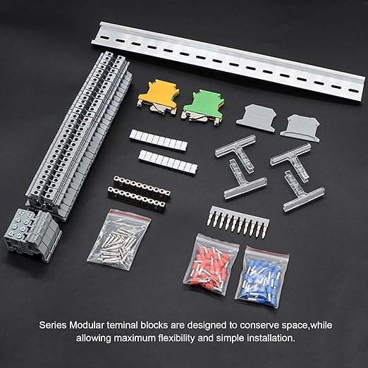 Terminal Block Kit, Rail Type Voltage Terminal, Rail Combined Terminal Block