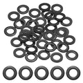 40-Pack M10 Flat Washers, Metric 20mm OD 2mm Thick 304 Stainless Steel Washers for Bolts Screws Nuts for Automotive/Machinery/Furniture, Flat Metal Washers [Black Galvanized]