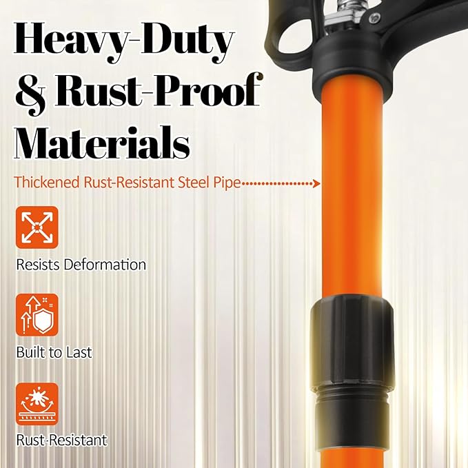Cabinet Jacks for Installing Cabinets, 13.8-23.6 inches Adjustable Support Pole with 360° Rotation, Third Hand Tool Support System with 88 lbs Capacity for Drywall Jack (2 Pack)