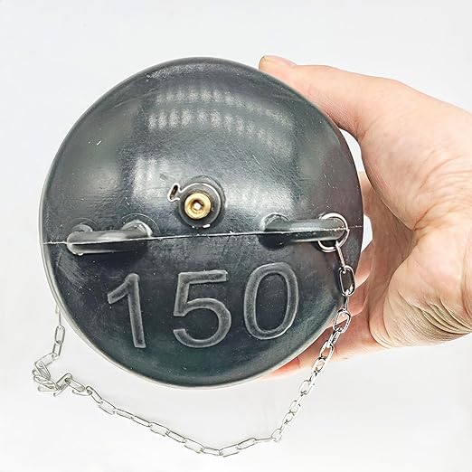 Inflatable Sewer Test Plug Balloon - 6 Inch Pipe Plug for Plumbing