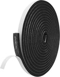 Storystore Foam Insulation Tape Self Adhesive, 1/2In x 1/4In x16.5Ft Weather Stripping for Doors and Windows, Sound Proof Soundproofing Door Seal, Weatherstrip, Air Conditioning Seal Strip