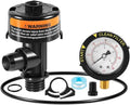 98209800 High Flow Manual Relief Valve/Air Relief Manual Valve Assembly with Pressure Gauge, Replacement for Pool and Spa Filter (98209800+87300400)