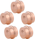 SharkBite 1 Inch End Cap, Copper Press Plumbing Fitting, Pack of 5, UPR520X5