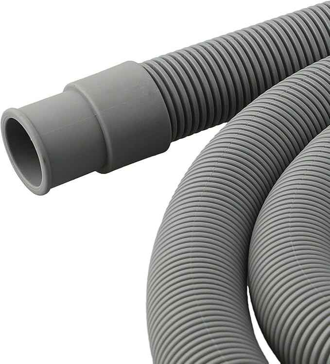 Drain Hose Extension Kit, Includes Drain Hose, Clamps And Adapter For All Washing Machines, Dishwashers And Dehumidifier High-Quality, Gray, 1-Piece(59.06 IN)