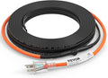 VEVOR Self-Regulating Pipe Heating Cable, 60-feet 5W/ft Heat Tape for Pipes Freeze Protection, Protects PVC Hose, Metal and Plastic Pipe from Freezing, 120V