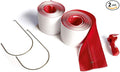 ZipWall Heavy-Duty Zipper for Dust Barriers, 2-Pack, HDAZ2, 2 Pack, Red