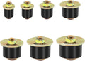 Siptenk Freeze Rubber Expansion Plug, 7 Sizes 3/4" 7/8" 1" 1-1/8" 1-1/4" 1-3/8" 1-1/2" Automotive Rubber Expandable Freeze Plugs for Engine
