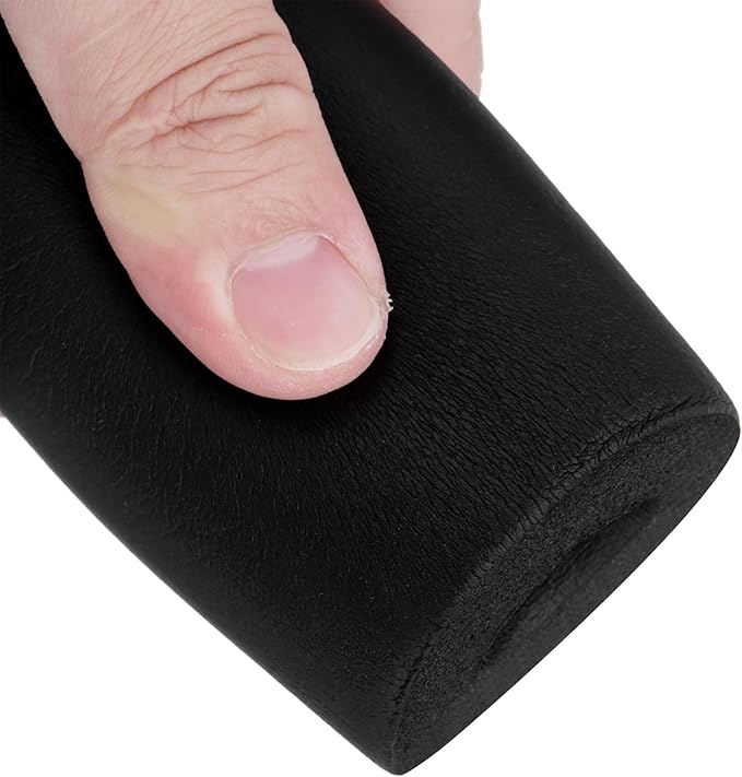 uxcell Foam Tubing for Handle Grip Support, Pipe Insulation Outside Pipe Lagging, 20mm ID 50mm(2") OD 1m Black