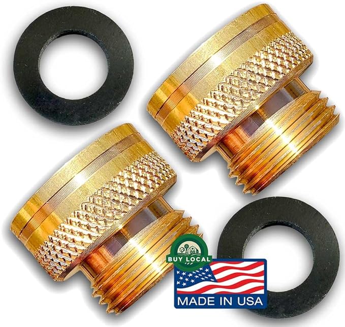 ~ SM01.125 Vacuum Breaker Adapter~ Turns an Arrowhead Anti-Siphon Hose Bib Into a Straight Through Connection. Fits Bottom of PK1390 Stamped 1019-A-BFP Valve(1, SPGTM-2)