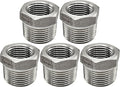 Beduan Stainless Steel Reducer Hex Bushing 3/4" Male NPT to 1/2" Female NPT Reducing Cast Pipe Adapter Fitting for Air Water Gas Fuel(Pack of 5)