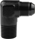 EVIL ENERGY 8AN to 1/2" NPT Male 90 Degree Fitting Adapter Aluminum