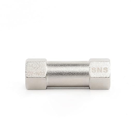 SNS 1/4'' NPT Female Threaded Check Valve, Backflow Prevention, Non-Return Valve, One-Way Valve (5 PCS) CV-N02