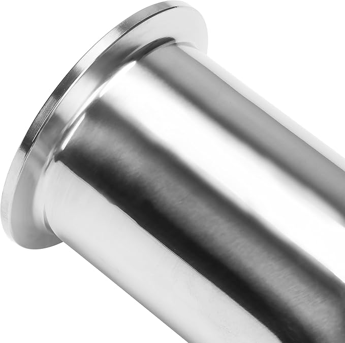 DERNORD Reducing Clamp Tee 3 Way Stainless Steel 304 Sanitary Fitting (Pipe OD: 2 inch x 2 inch x 1 inch)