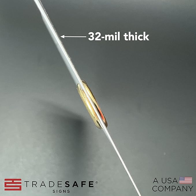TRADESAFE Spanish Safety Inspection Tags, Inspección de Seguridad - 30 Safety Tags with 30 Zip Ties, Durable 32 mil Vinyl, Inspection Record Tag for Scaffolds, Ladders, Fire Extinguisher, Machinery