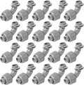 (20 Pack) Yariwiz 3/4 Plastic Liquid Tight Conduit 90 Degree Elbow
