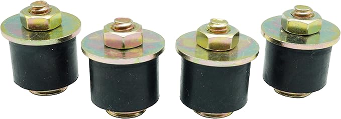 Automotive Neoprene Expansion Plug 1 inch to 1-1/8 inch (25mm -28mm),4 -Pack