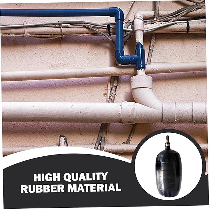 Inflatable Pipe Plug Rubber Plugs for Round Holes Rubber Plumbing Test Balloon for Sewage Pipeline Inspection