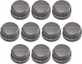 1" Pipe Fitting Cap, Home TZH 10 Pack 1" Gray Malleable Iron Cast Pipe Caps for Steam-punk Vintage Shelf Bracket DIY Plumbing Pipe Decor Furniture(10, 1")