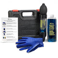 Combustion Leak Detector Kit - 100+ Tests Automotive Engine Block and Head Gasket Tester, Ideal for Detecting Blown Gaskets (Tester with 18oz Fluid)
