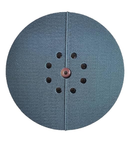 1Pcs 9 Inch 8 Hole Drywall Sanding Pad for Drywall Sander, Replacement Backing Pad Used with Hook and Loop Grinding Polishing Sanding Disc