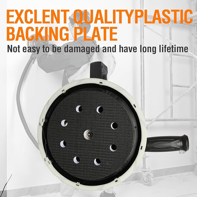 MAXXT R7503-Sander Backing Plate Pad, Suit for MAXXT Handheld Drywall Sander, Electric Sander for Walls,Rough and fine Sanding R7503