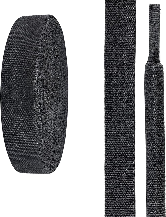 2 in 1 Heat Shrink Braided Sleeving Fabric Tubing-Ideal fit Irregular Shape Hose/Cable/Wire (1/2"(12mm), 60FT)