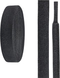 2 in 1 Heat Shrink Braided Sleeving Fabric Tubing-Ideal fit Irregular Shape Hose/Cable/Wire (1/2"(12mm), 100FT)