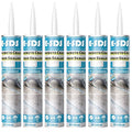 E-SDS Concrete Crack Repair Sealant Self Leveling Gray Polyurethane Adhesive Sealant Construction Sealer Sealing Horizontal Expansion Joints in Concrete 10.5 fl. oz (6 Pack)